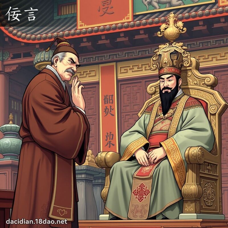 佞言 - 国语大辞典配图
