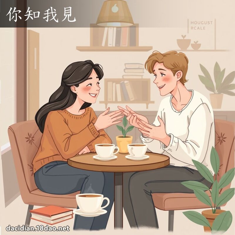 你知我见 - 国语大辞典配图