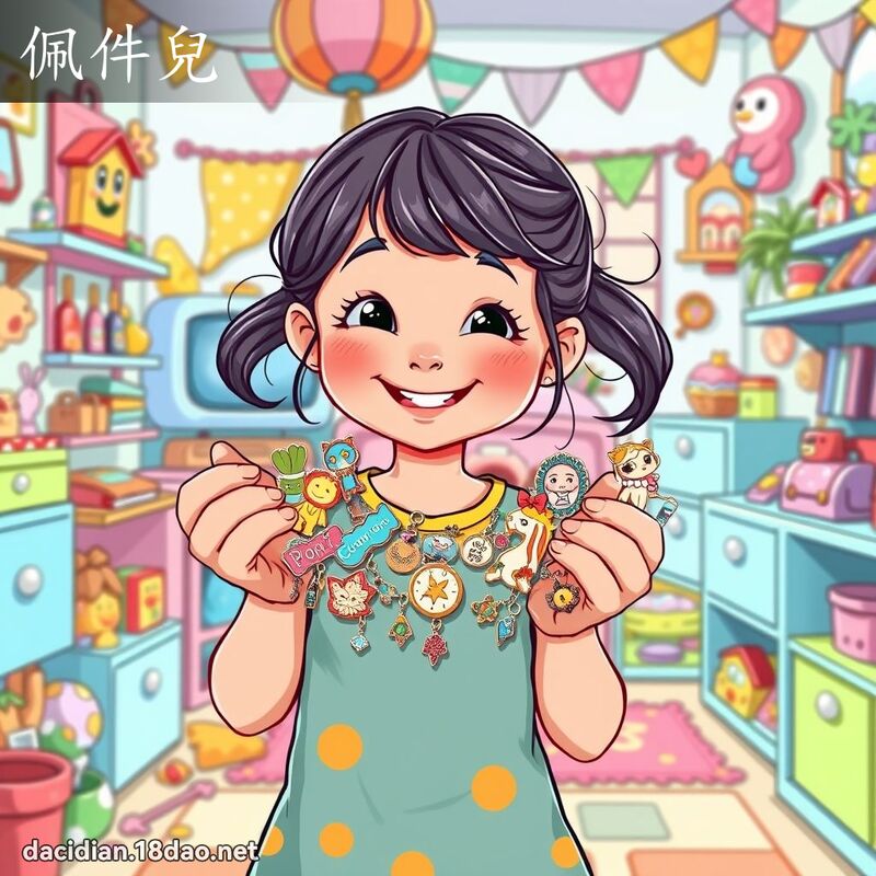 佩件兒 - 國語大辭典配圖