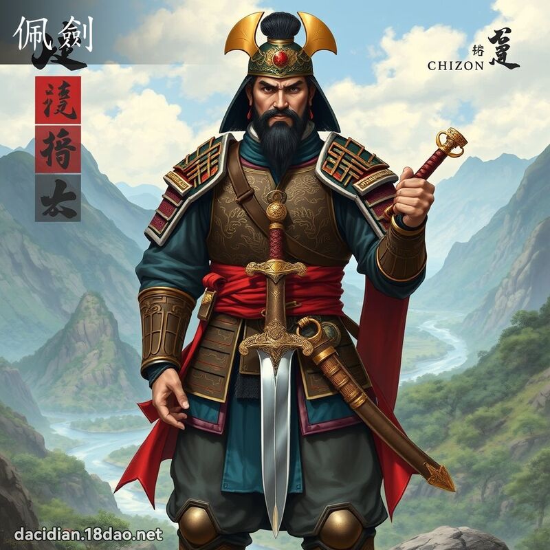 佩劍 - 國語大辭典配圖