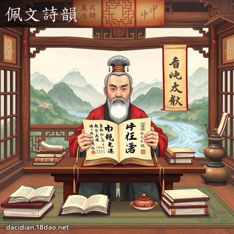 佩文诗韵 - 国语大辞典配图