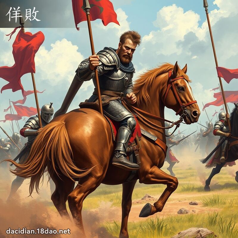 佯敗 - 國語大辭典配圖