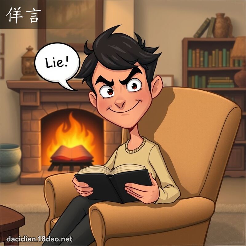 佯言 - 國語大辭典配圖