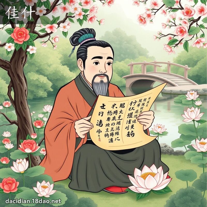佳什 - 国语大辞典配图