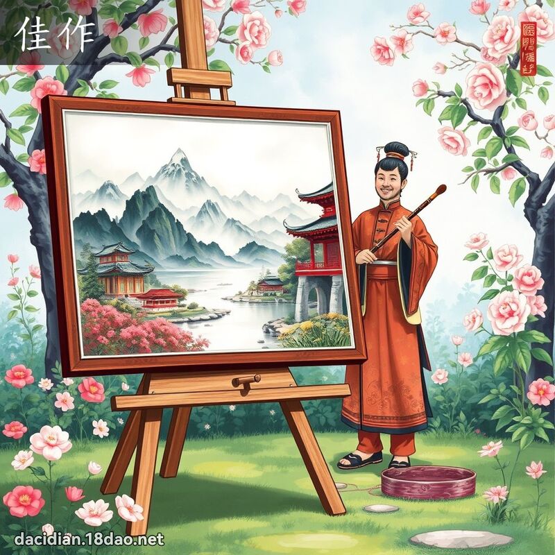 佳作 - 国语大辞典配图