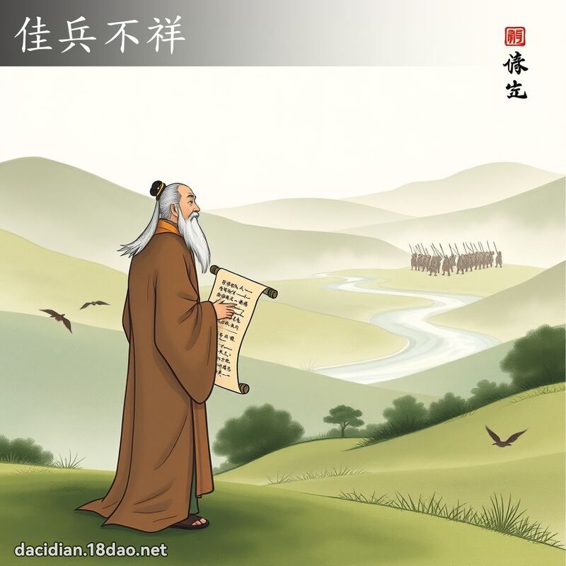 佳兵不祥 - 國語大辭典配圖