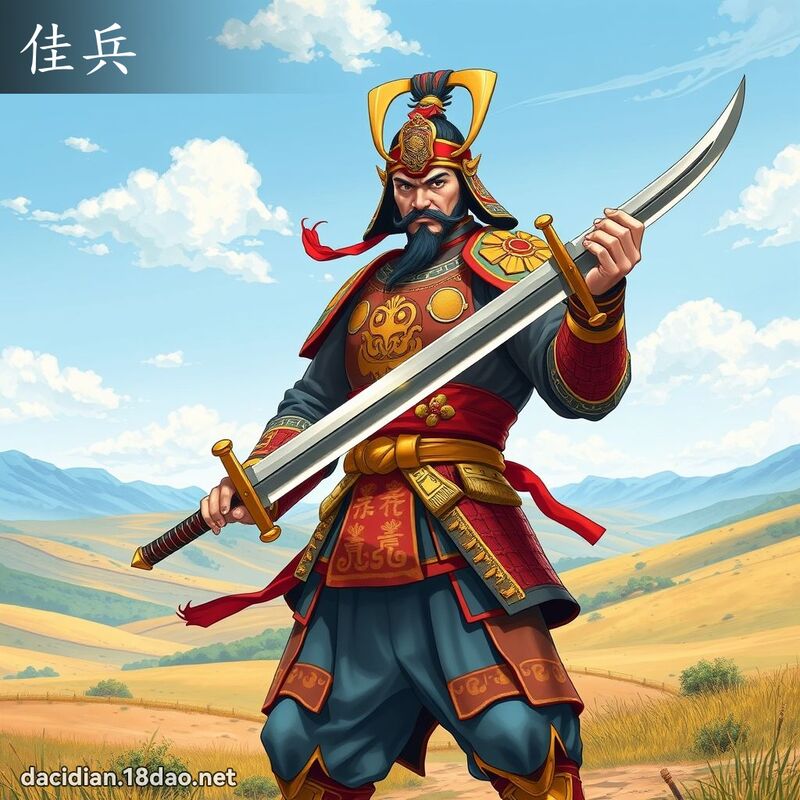 佳兵 - 国语大辞典配图