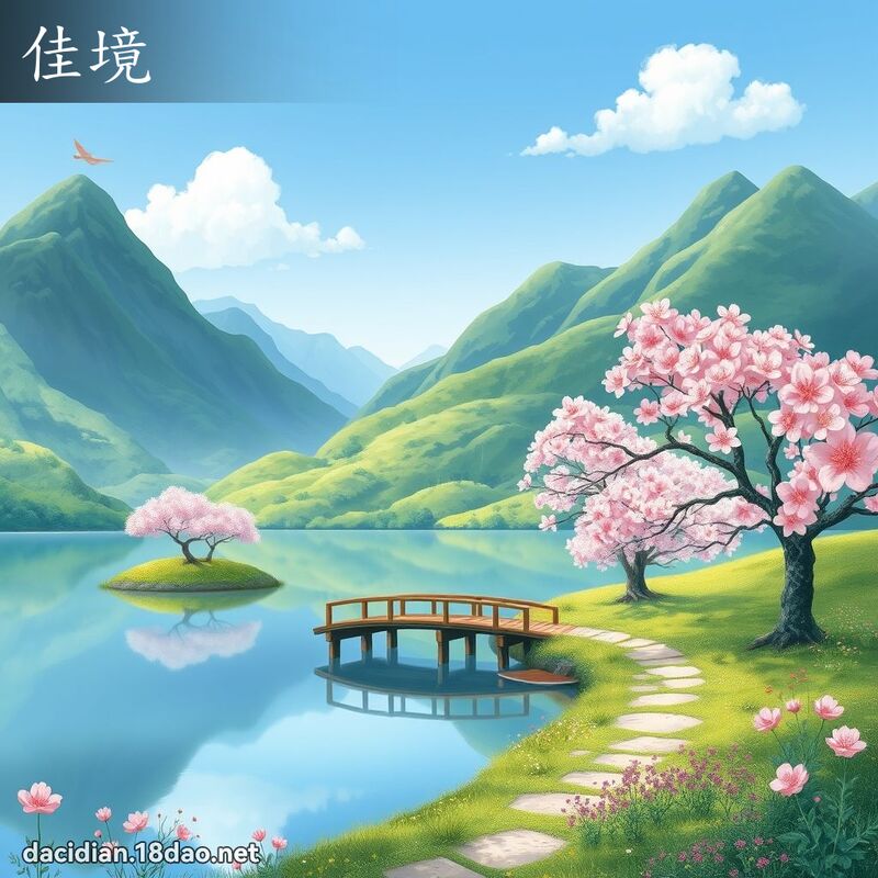 佳境 - 國語大辭典配圖