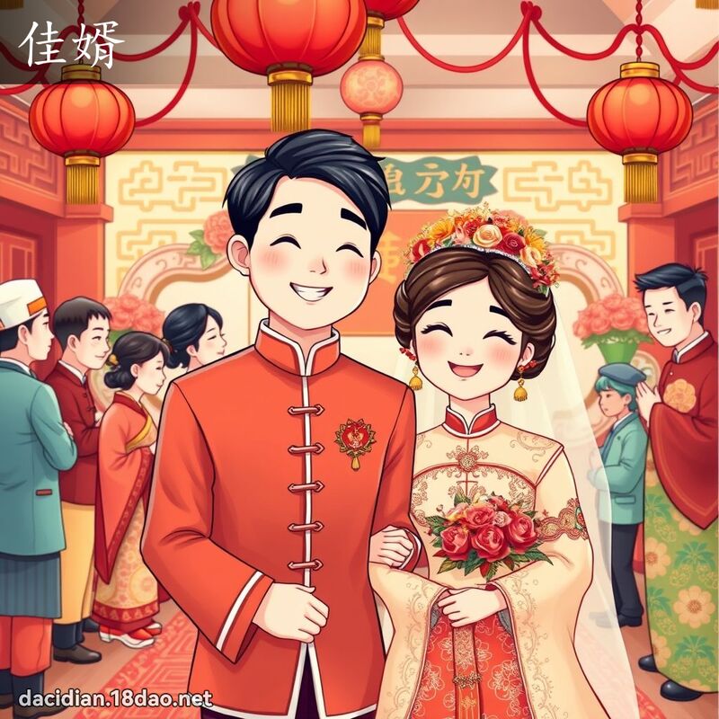 佳婿 - 國語大辭典配圖