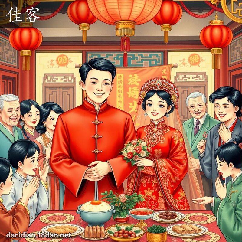 佳客 - 国语大辞典配图