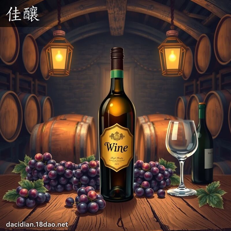 佳釀 - 國語大辭典配圖