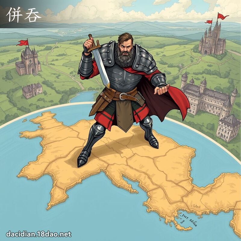 併吞 - 国语大辞典配图