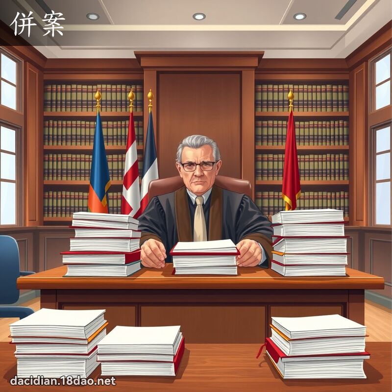 併案 - 国语大辞典配图