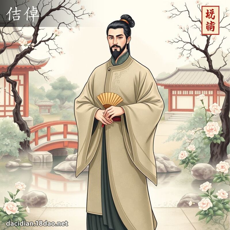 佶倬 - 国语大辞典配图