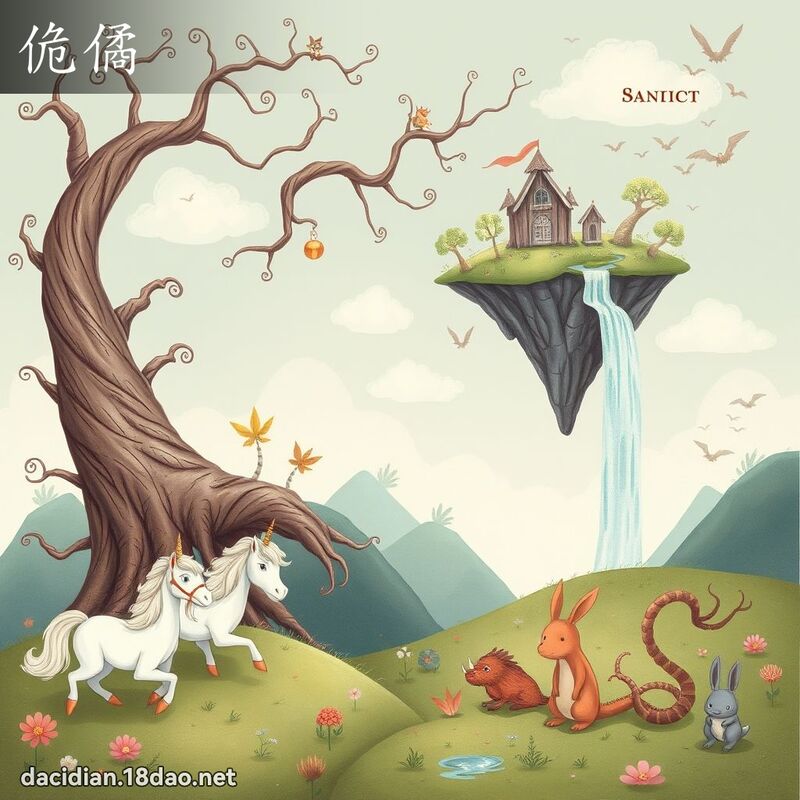 佹僪 - 国语大辞典配图