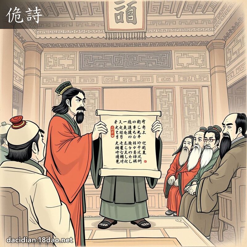 佹诗 - 国语大辞典配图