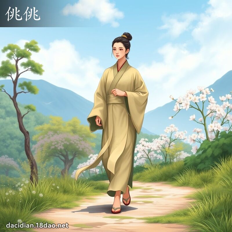 佻佻 - 國語大辭典配圖