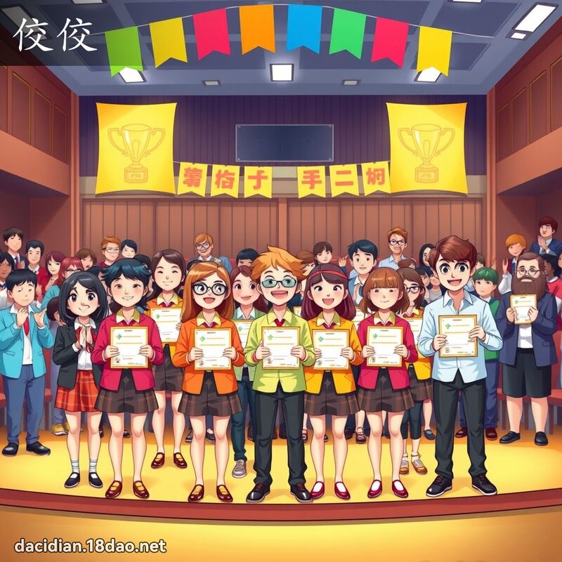 佼佼 - 国语大辞典配图