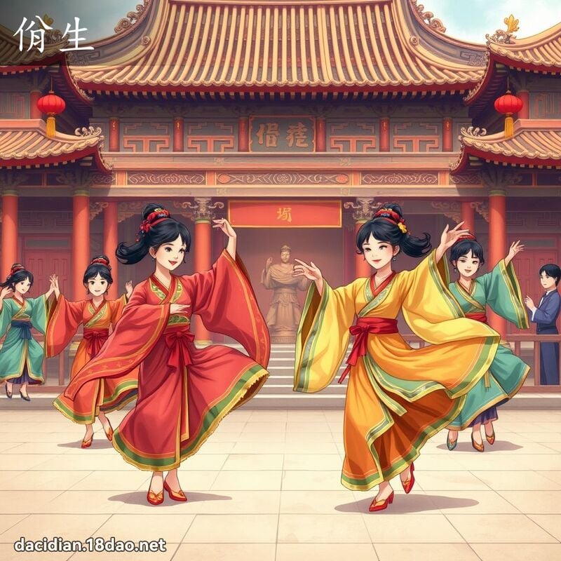 佾生 - 國語大辭典配圖