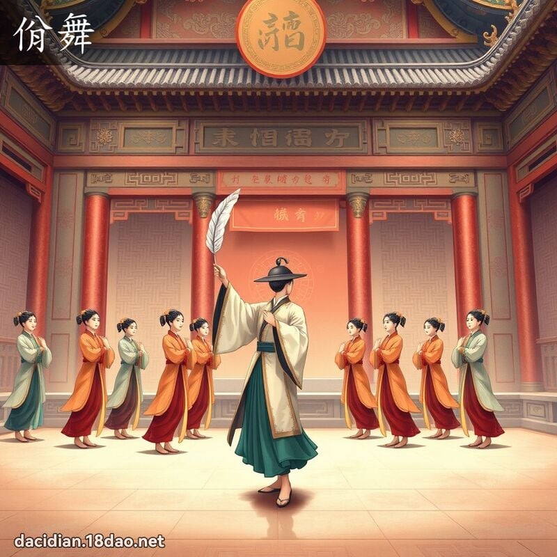 佾舞 - 國語大辭典配圖