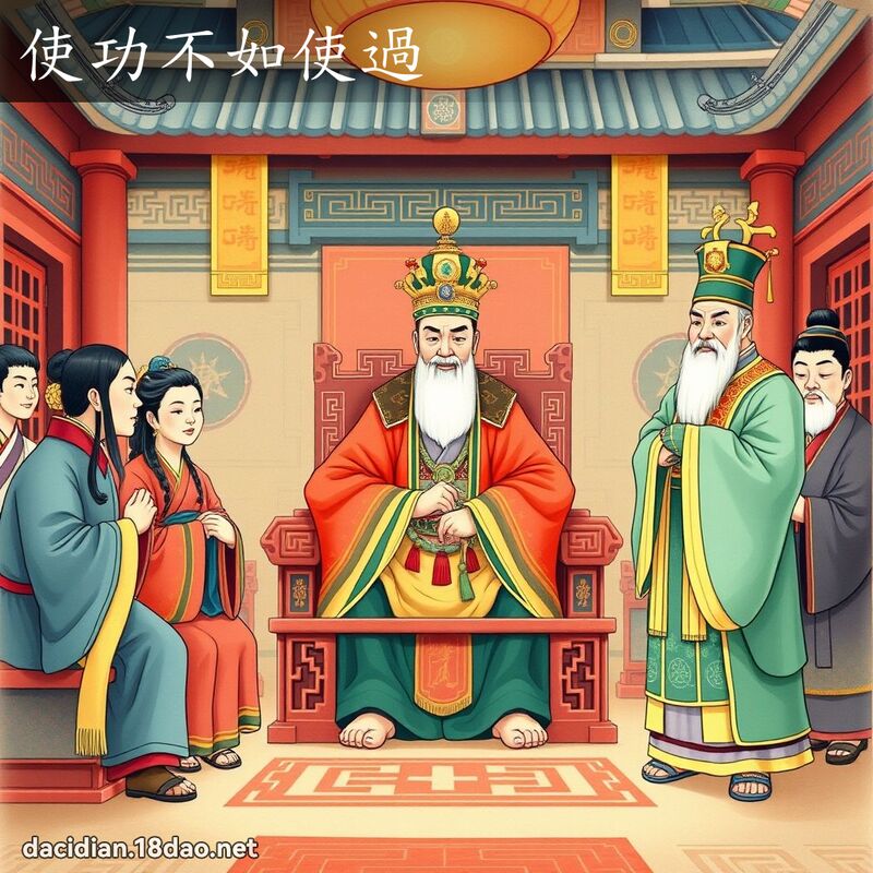 使功不如使過 - 國語大辭典配圖
