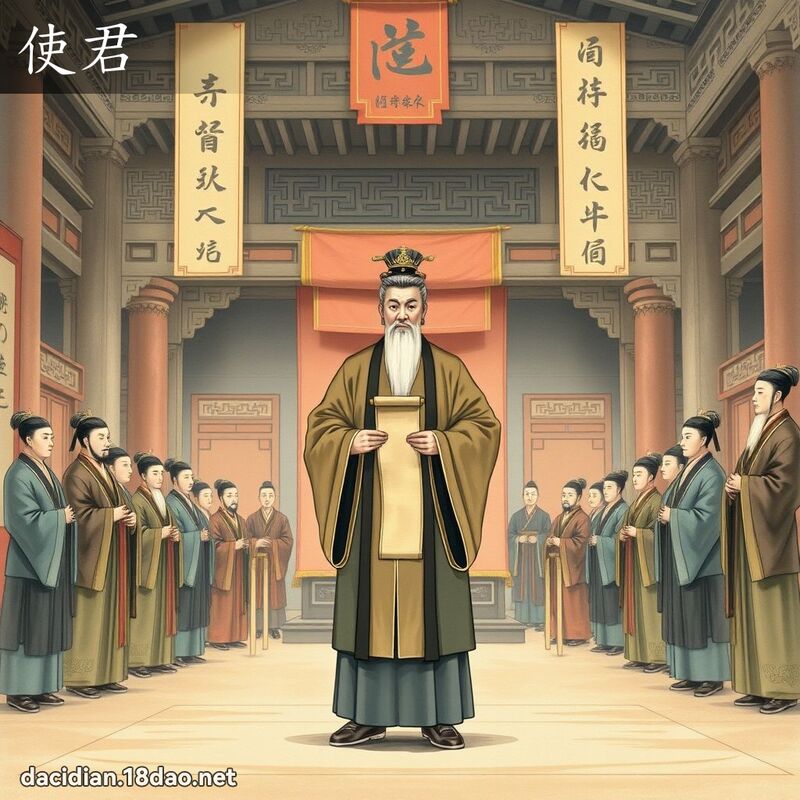 使君 - 國語大辭典配圖