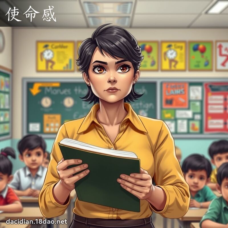 使命感 - 國語大辭典配圖