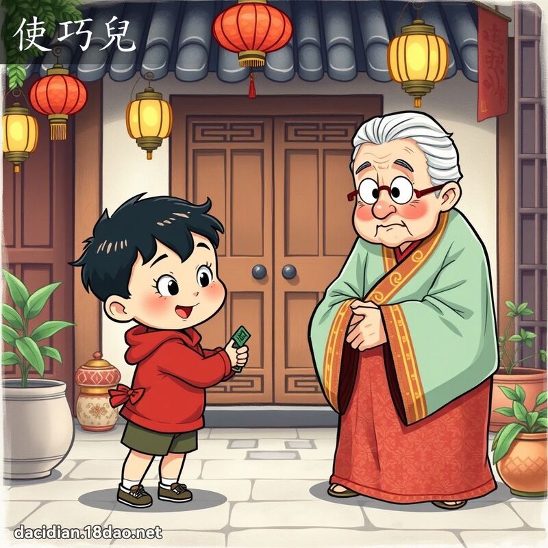 使巧兒 - 國語大辭典配圖