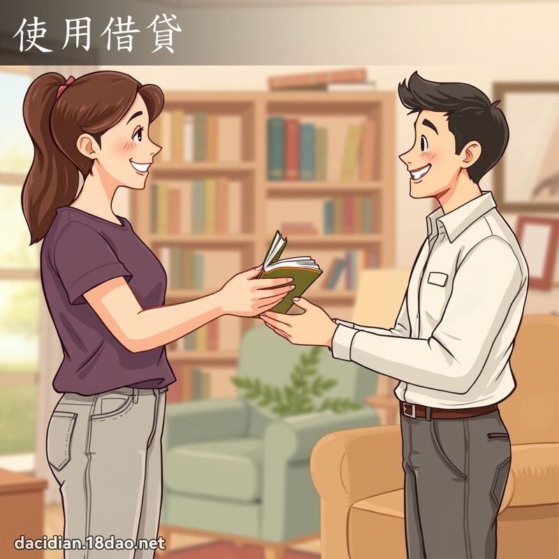 使用借貸 - 國語大辭典配圖
