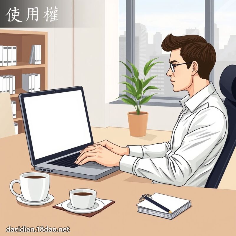 使用权 - 国语大辞典配图