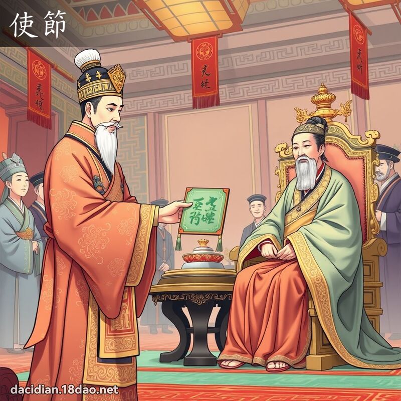 使節 - 國語大辭典配圖
