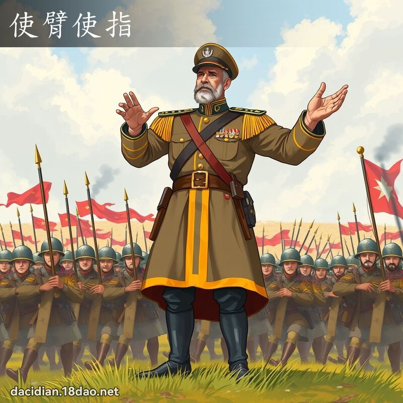 使臂使指 - 国语大辞典配图