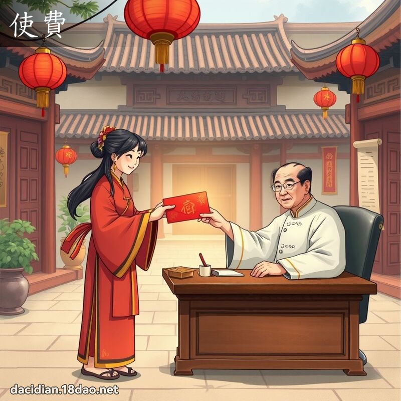 使费 - 国语大辞典配图