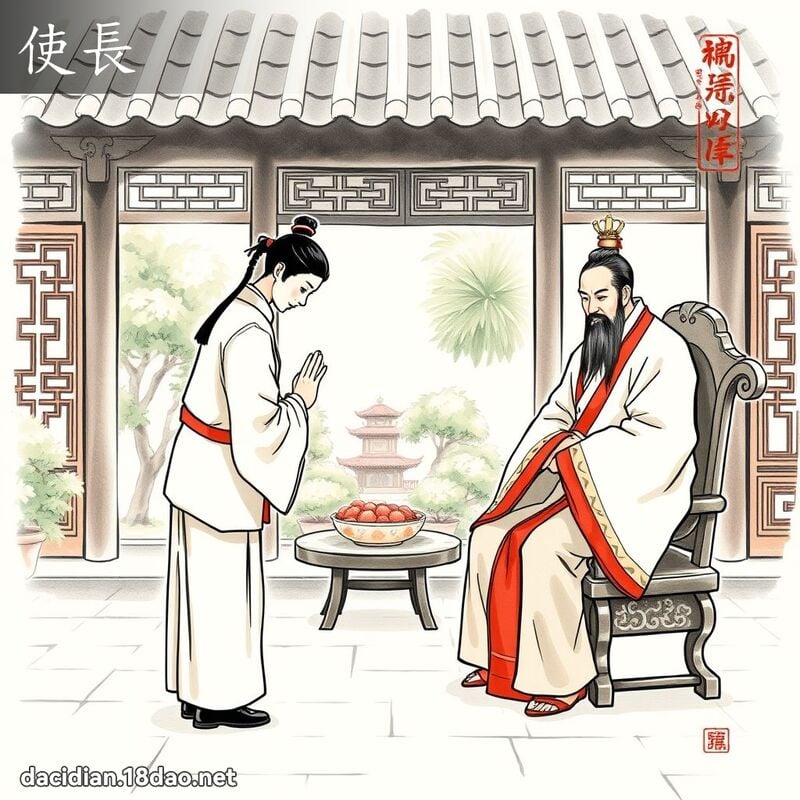 使長 - 國語大辭典配圖