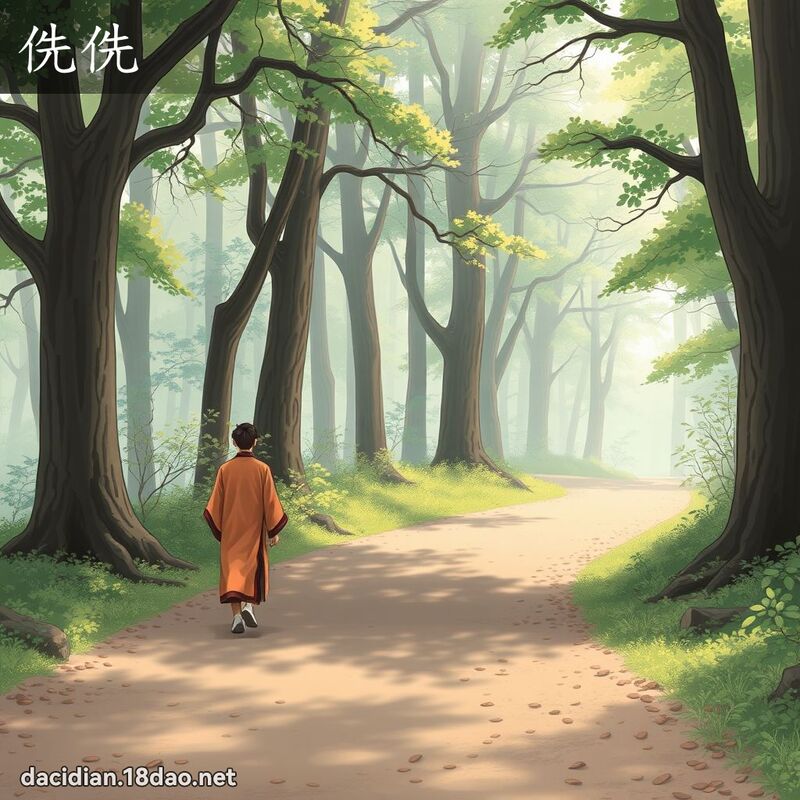 侁侁 - 國語大辭典配圖