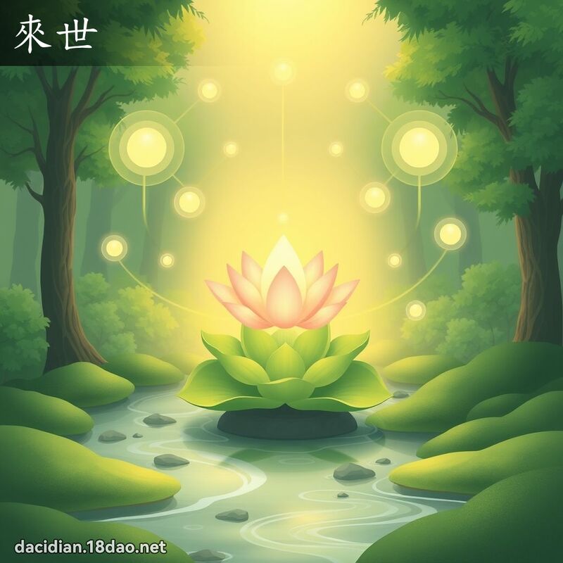 來世 - 國語大辭典配圖