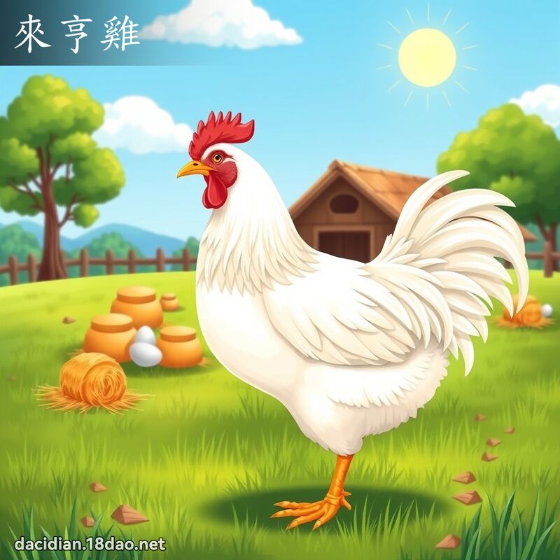 来亨鸡 - 国语大辞典配图