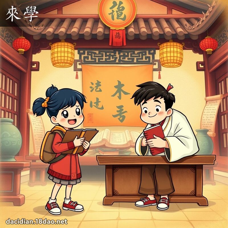 来学 - 国语大辞典配图