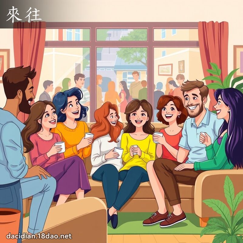 詞語: 來往 (多意詞)