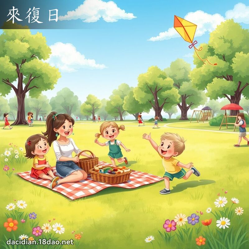 來復日 - 國語大辭典配圖