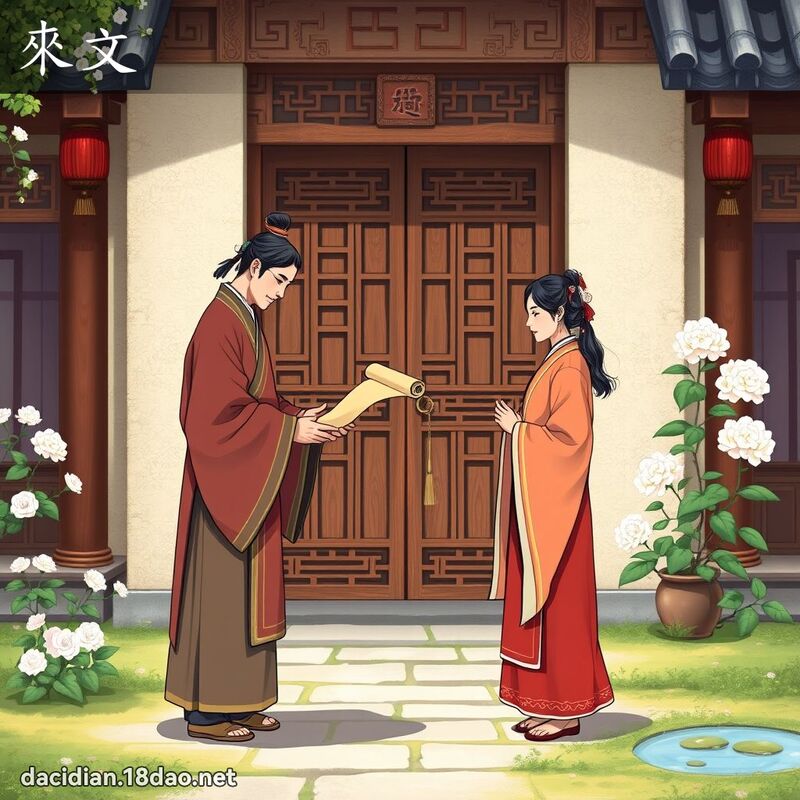 来文 - 国语大辞典配图