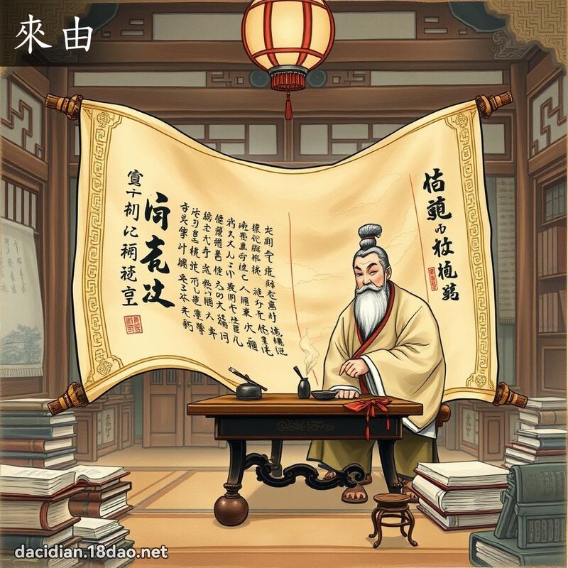 来由 - 国语大辞典配图