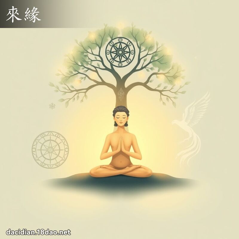 來緣 - 國語大辭典配圖