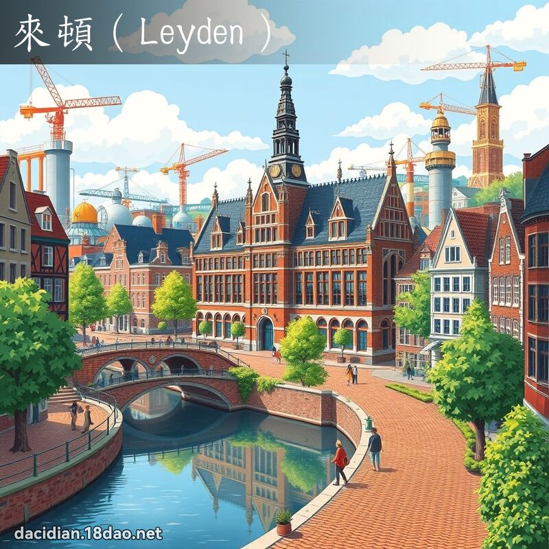 來頓（Leyden） - 國語大辭典配圖