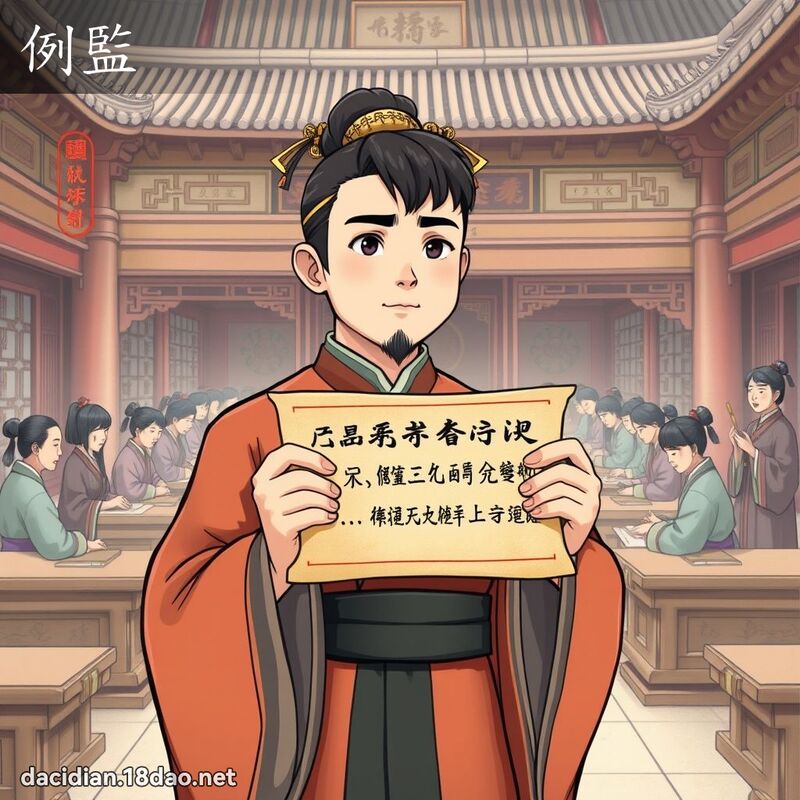 例监 - 国语大辞典配图