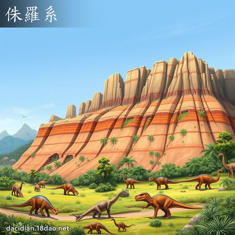 侏羅系 - 國語大辭典配圖