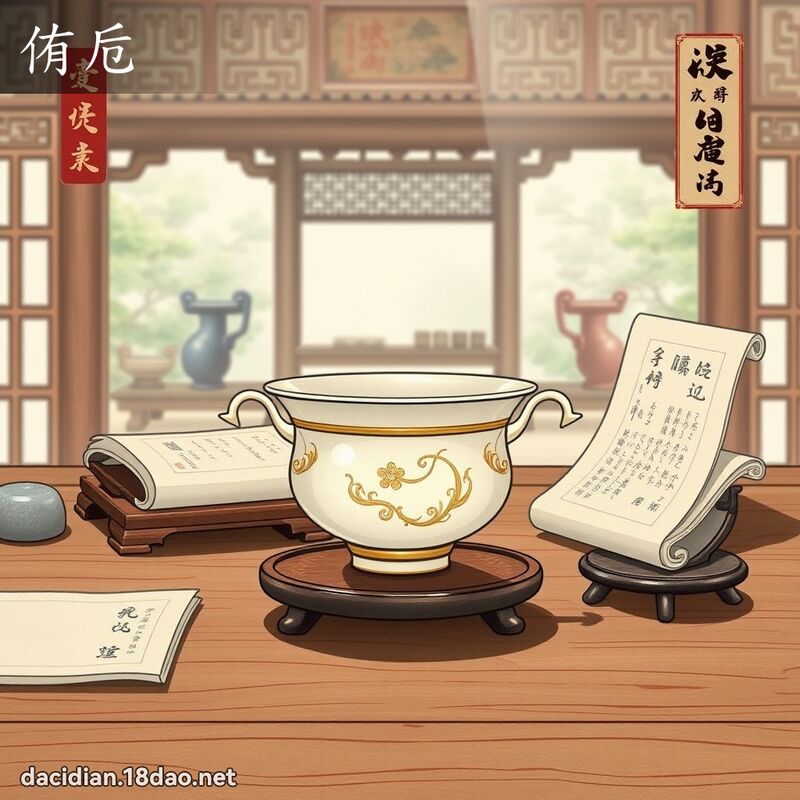 侑卮 - 国语大辞典配图