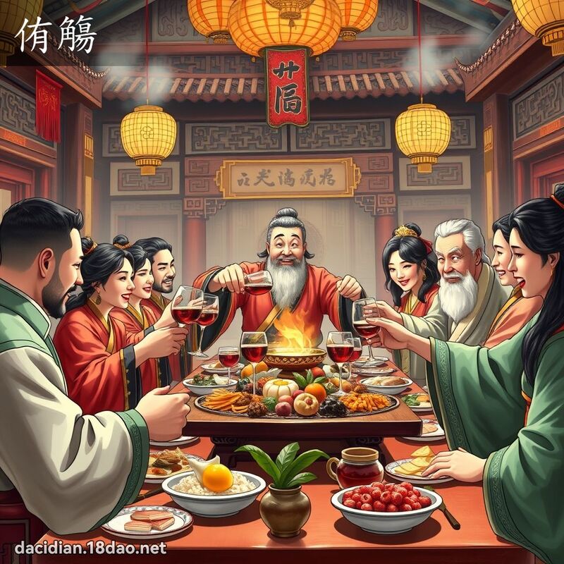 侑觴 - 國語大辭典配圖