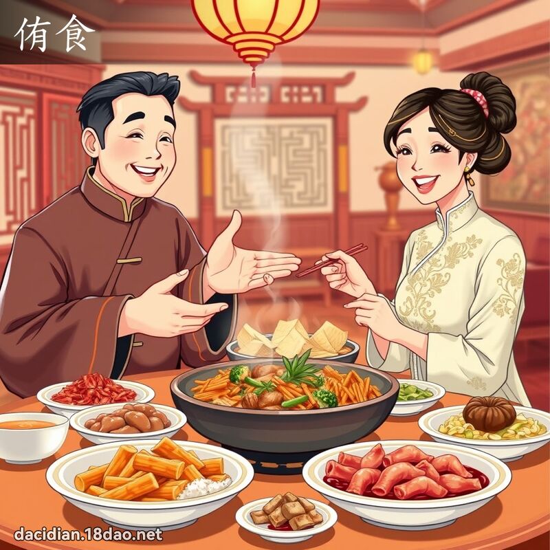 侑食 - 國語大辭典配圖