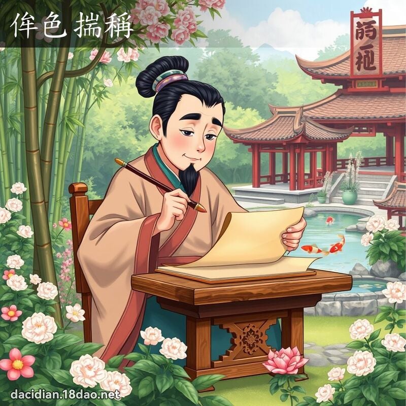 侔色揣稱 - 國語大辭典配圖